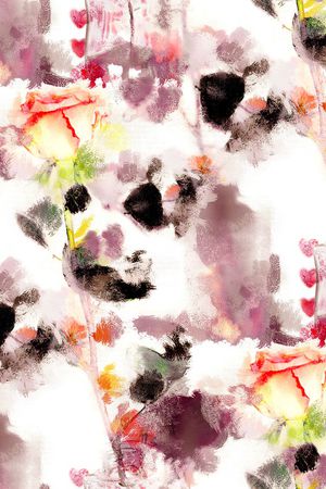 笔触印花华亿平台图片