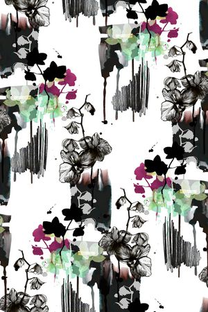 小碎花印花华亿平台图片