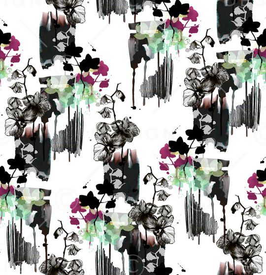 小碎花印花华亿平台图片