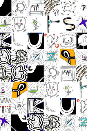 几何印花华亿平台图片