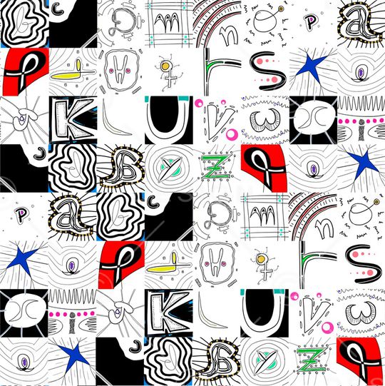 几何印花华亿平台图片