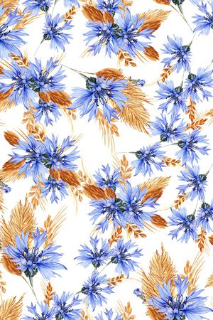 小碎花印花华亿平台图片