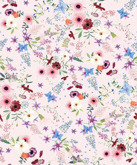 小碎花印花华亿平台图片