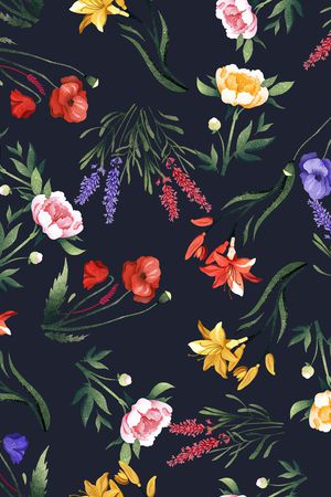 小碎花印花华亿平台图片