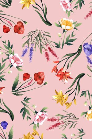 小碎花印花华亿平台图片