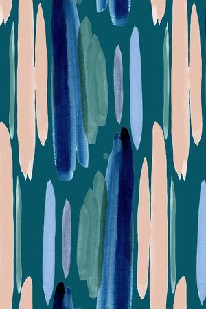 手绘抽象印花华亿平台图片