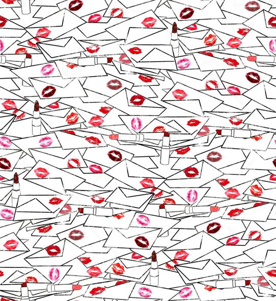 线条画印花华亿平台图片