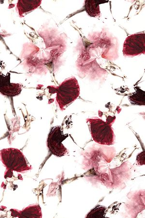 笔触印花华亿平台图片