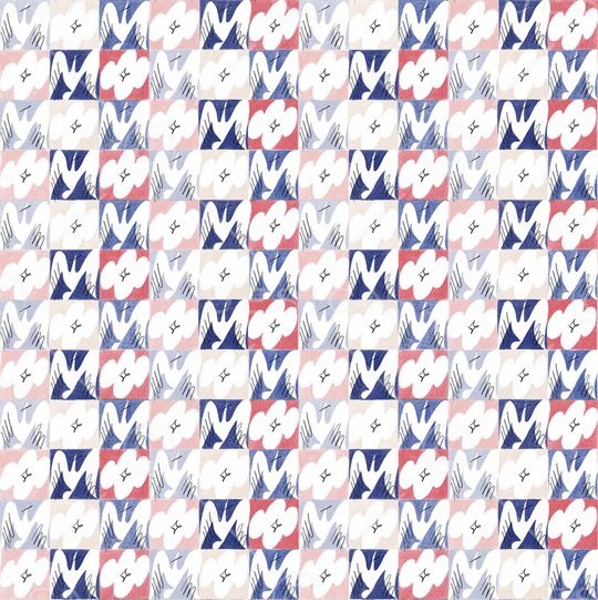 鹦鹉印花华亿平台图片