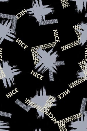 几何印花华亿平台图片