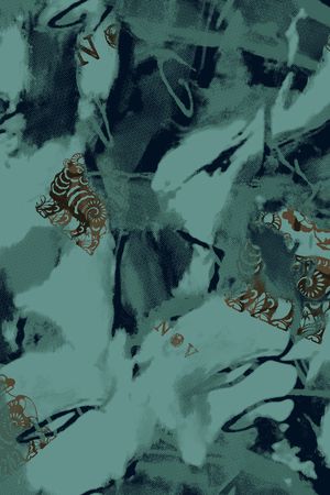 几何印花华亿平台图片