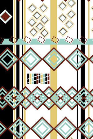 几何印花华亿平台图片