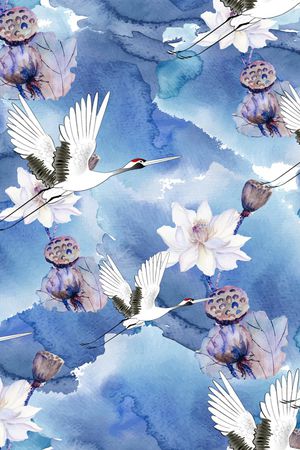 绿植树叶印花华亿平台图片