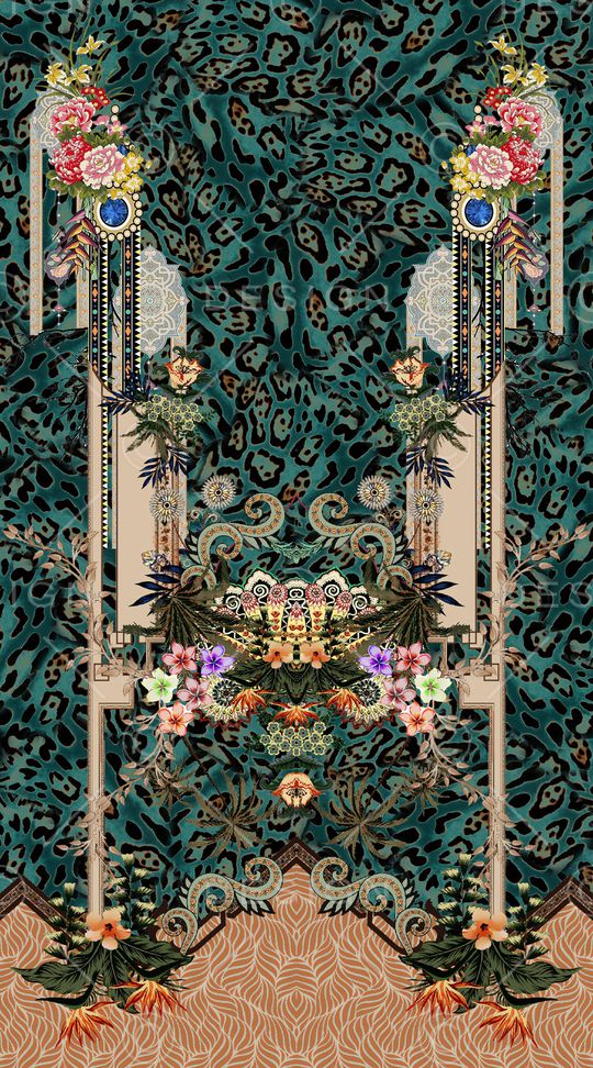 民族风印花华亿平台图片