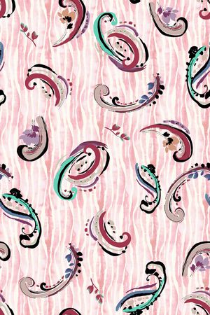 手绘印花华亿平台图片