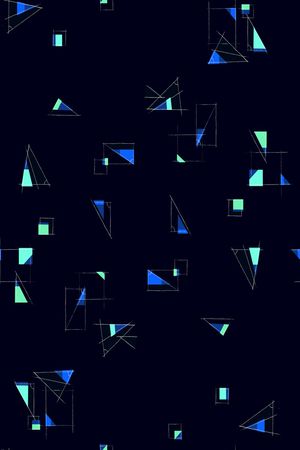 几何印花华亿平台图片