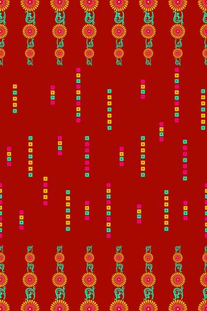 几何印花华亿平台图片