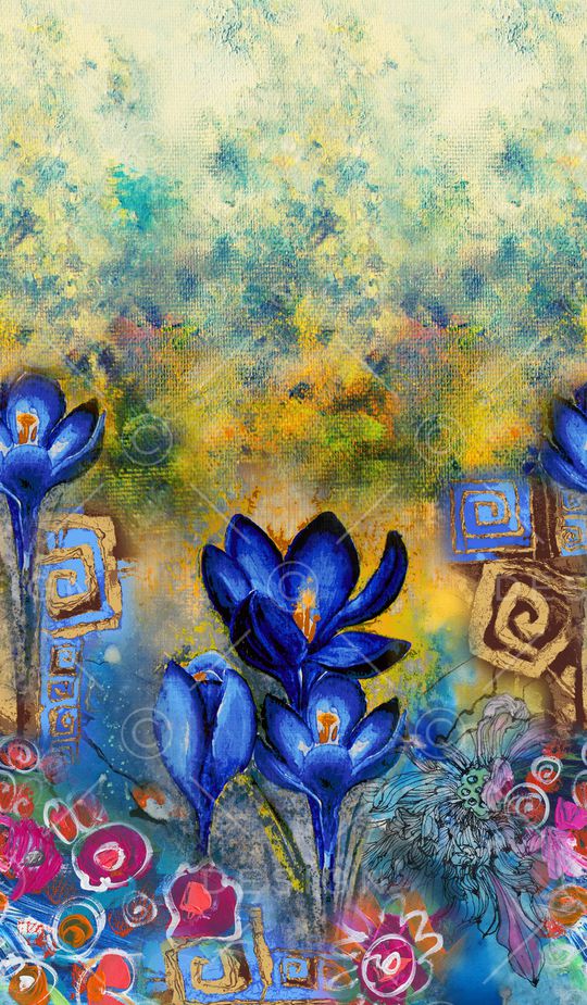 定位花印花华亿平台图片