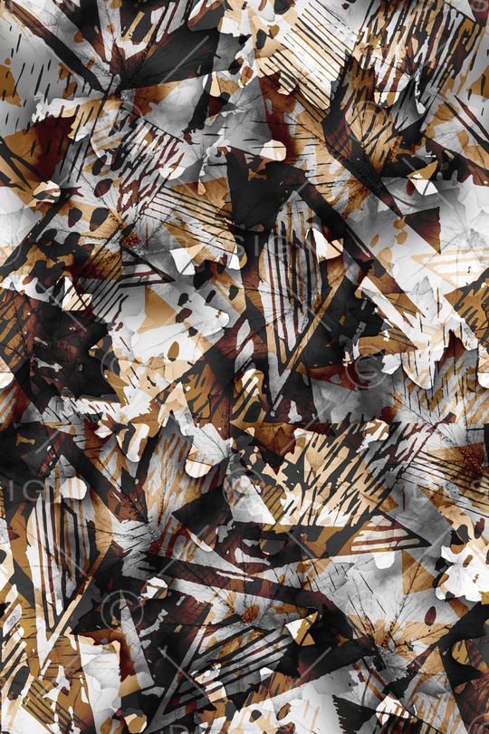 几何印花华亿平台图片