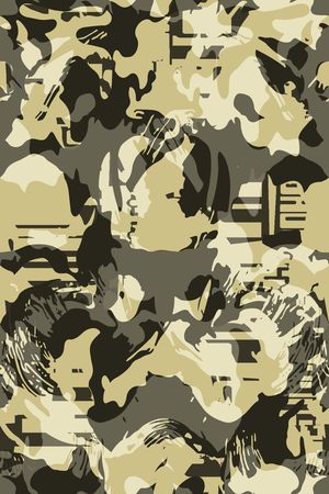 几何印花华亿平台图片