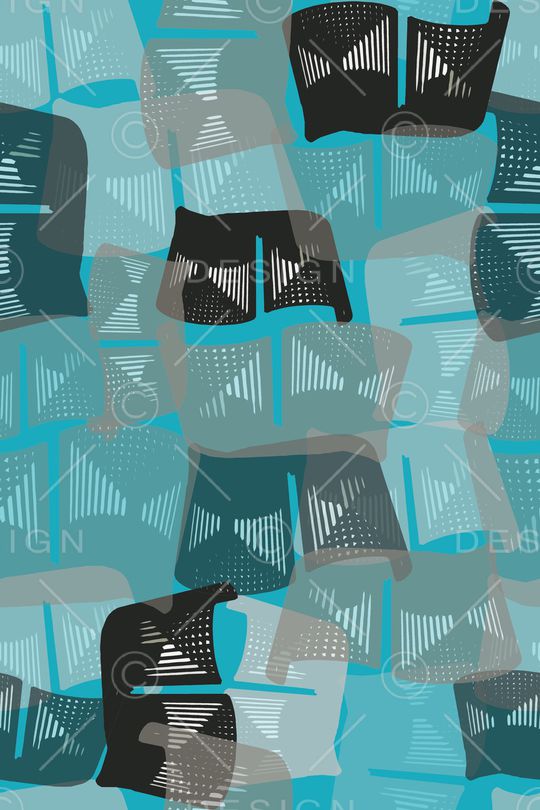 几何印花华亿平台图片