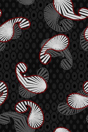 几何印花华亿平台图片