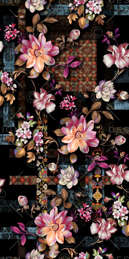 几何印花华亿平台图片