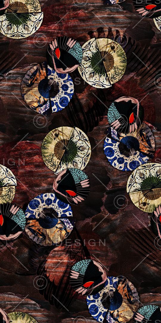 纹理印花华亿平台图片