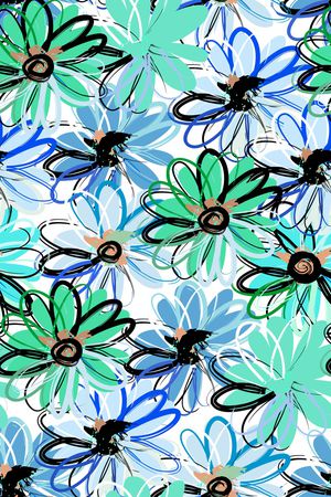 菊花印花华亿平台图片