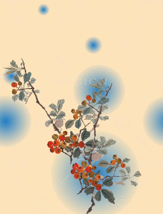 定位花印花华亿平台图片