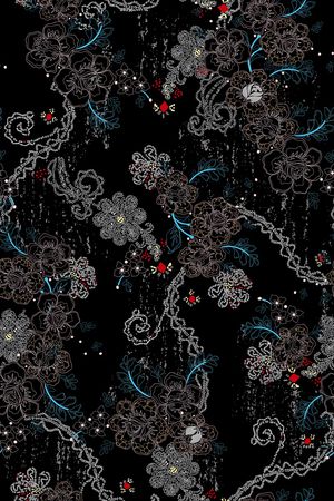 几何印花华亿平台图片