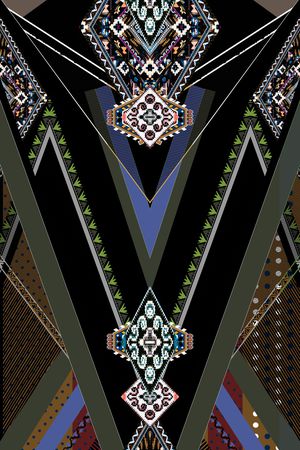 几何印花华亿平台图片