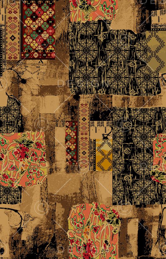 几何印花华亿平台图片