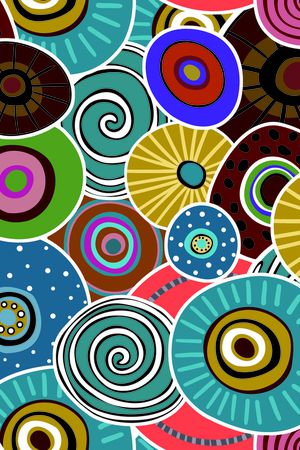 几何印花华亿平台图片