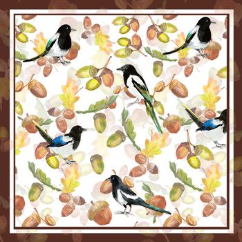 花鸟印花华亿平台图片