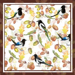 花鸟印花华亿平台图片