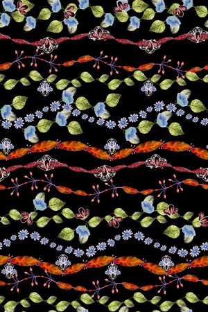 绿植树叶印花华亿平台图片