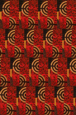 几何印花华亿平台图片