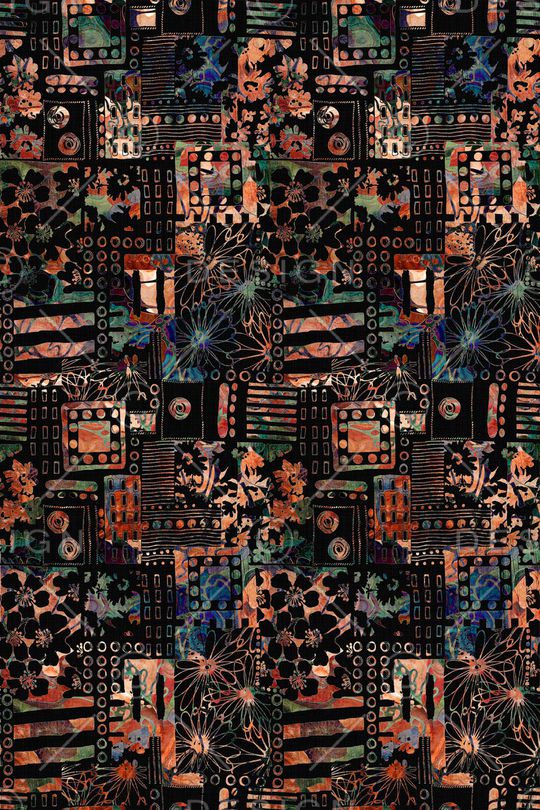 几何印花华亿平台图片