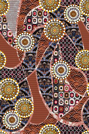 几何印花华亿平台图片