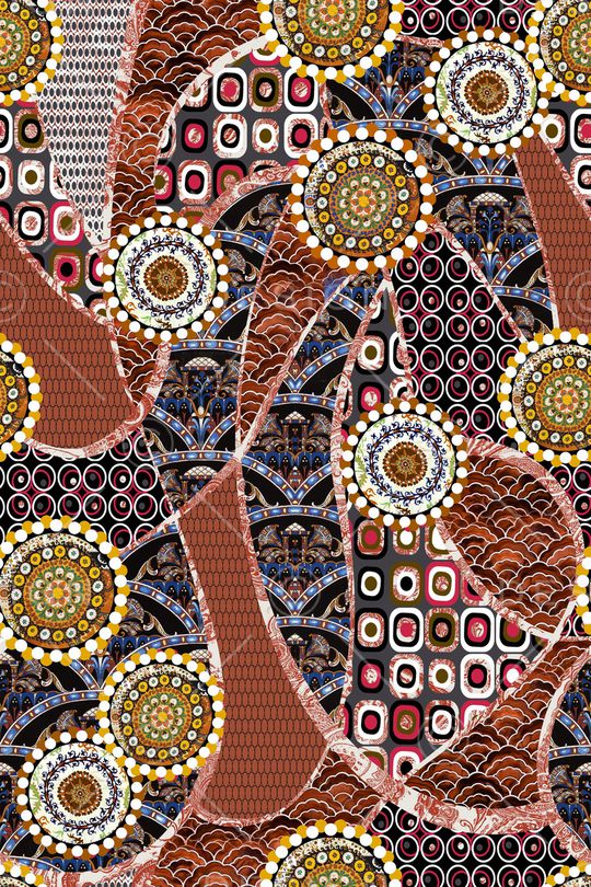 几何印花华亿平台图片