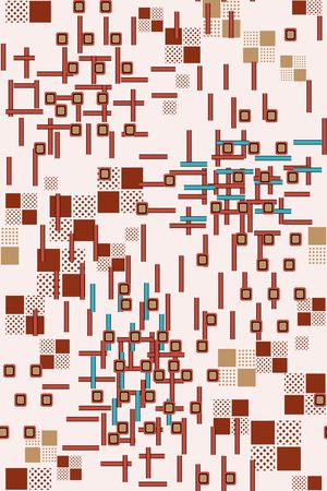 几何印花华亿平台图片