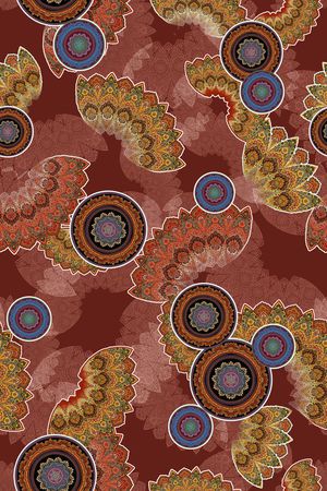 几何印花华亿平台图片