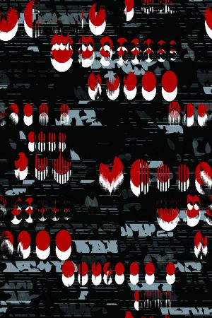 几何印花华亿平台图片