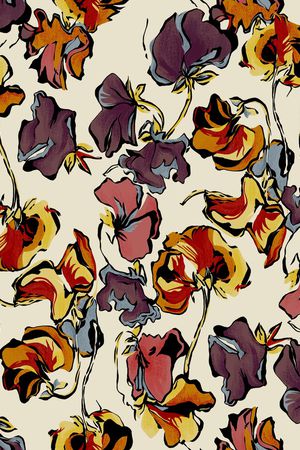 几何印花华亿平台图片