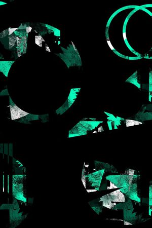 几何印花华亿平台图片