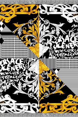 几何印花华亿平台图片