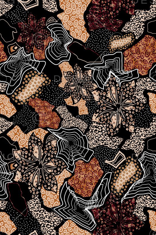 抽象印花华亿平台图片