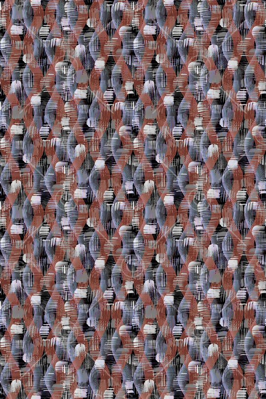 条纹印花华亿平台图片