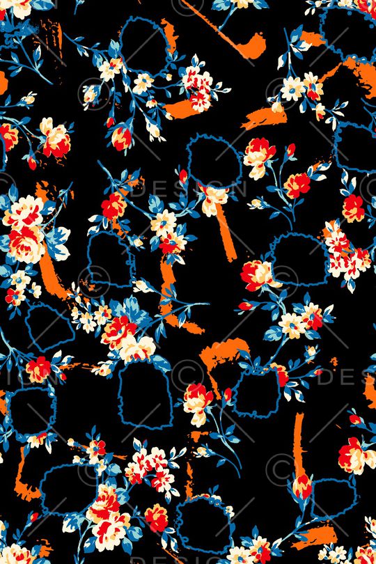 几何印花华亿平台图片